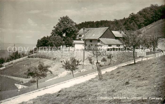 Passwang Balsthal SO Gasthaus Wasserfallenhof