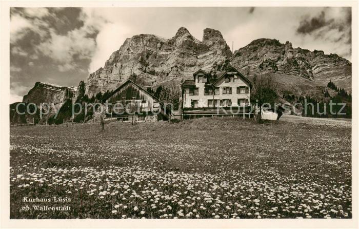 Wallenstadt Walenstadt SG Kurhaus Luesis