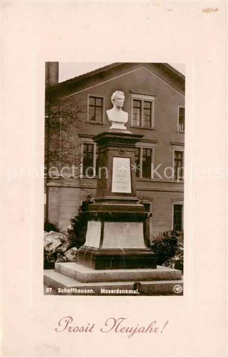 Schaffhausen  SH Moserdenkmal