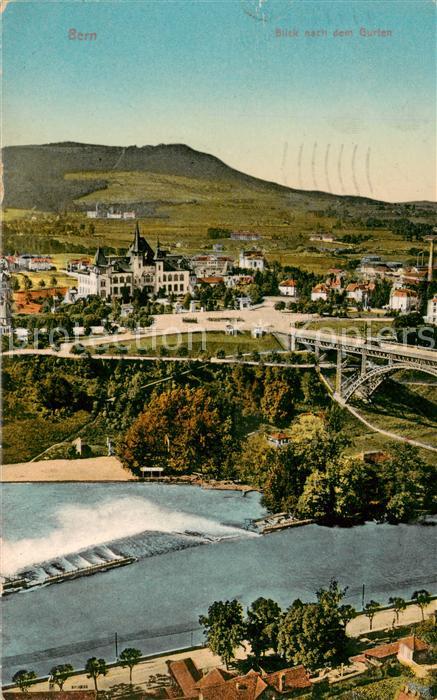 Bern BE Panorama mit Blick zum Gurten