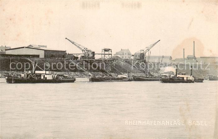 Basel BS Rheinhafenanlage