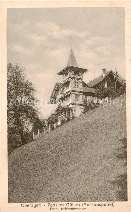 Oberaegeri Ober-Aegeri ZG Pension Guetsch