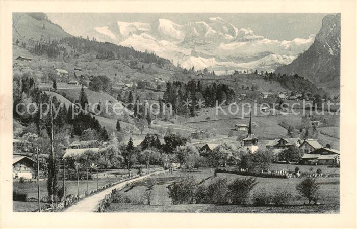 Reichenbach BE und die Bluemlisalp