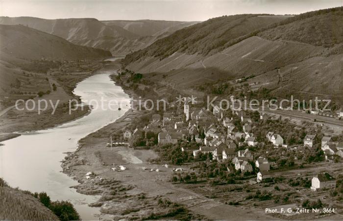 Bullay Mosel Fliegeraufnahme