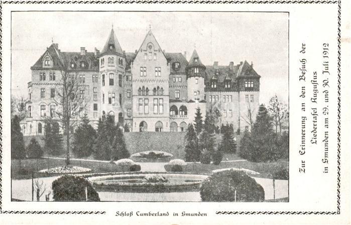 Gmunden Traunsee Salzkammergut Schloss Cumberland