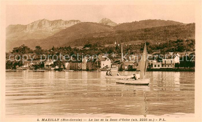 Maxilly-sur-Leman 74 Haute-Savoie Le lac et la Dent d Oche