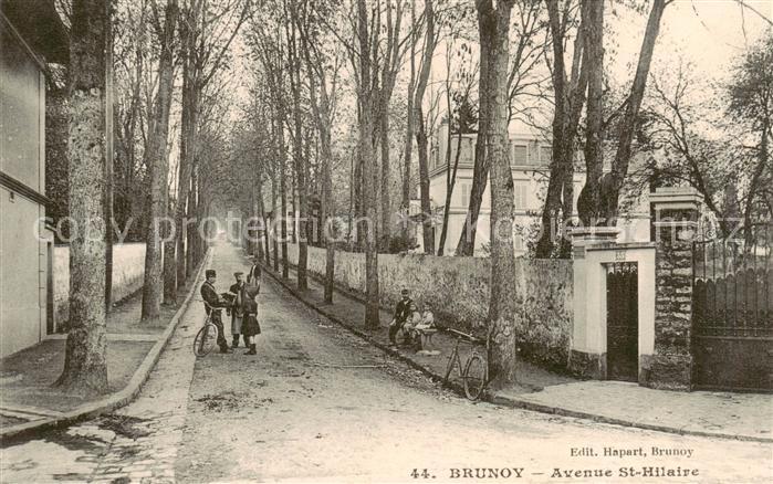 Brunoy 91 Essonne Avenue St Hilaire