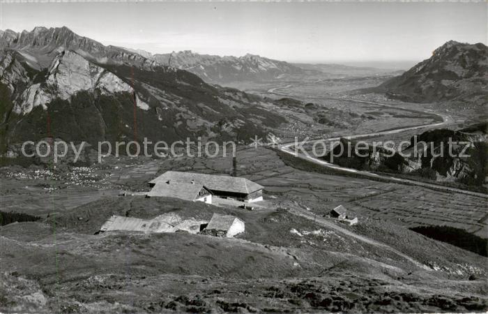 Alp Pardiel SG Blick ins Rheintal