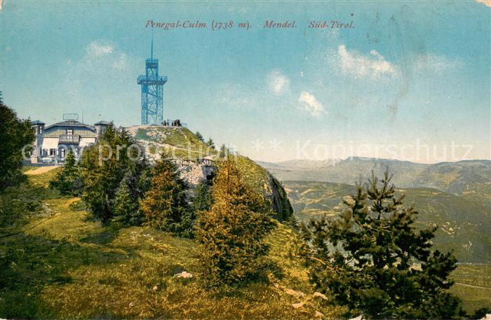 Penegal-Culm 1738m Suedtirol IT Mendel Panorama