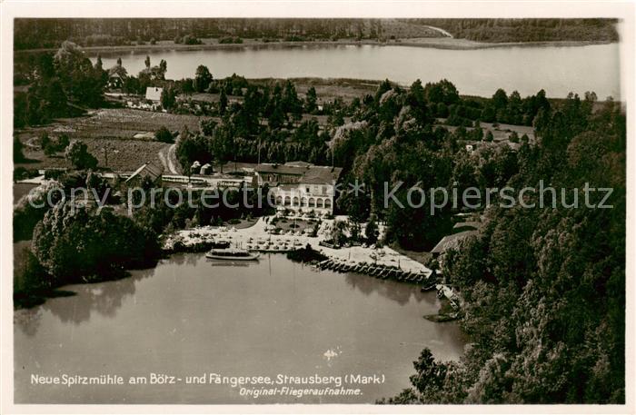 Strausberg Brandenburg Hotel Neue Spitzmuehle am Boetz und Faengersee Fliegerauf