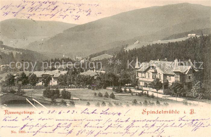 Spindelmuehle Riesengebirge Spindleruv Mlyn CZ Panorama