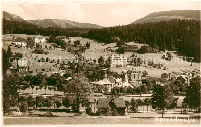 Spindelmuehle Riesengebirge Spindleruv Mlyn CZ Panorama