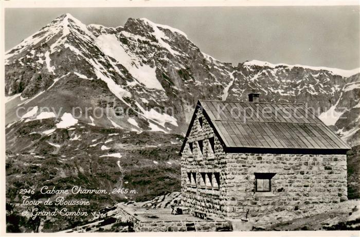 Mauvoisin Cabane Chanrion Tour de Boussine et Grand Combin Alpes Valoises