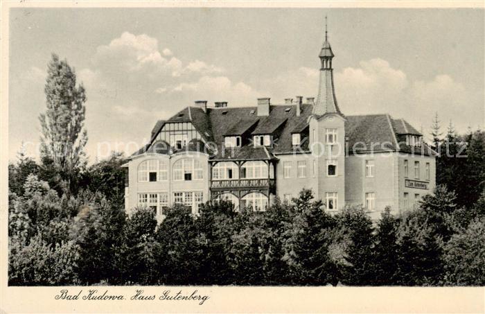 Bad Kudowa Kudowa-Zdroj Niederschlesien PL Haus Gutenberg