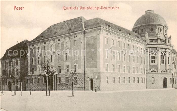 Posen Poznan Koenigliche Ansiedelungskommission