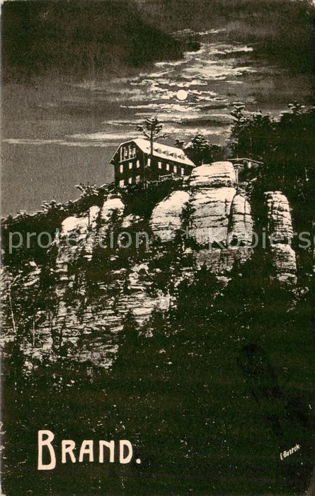 Brand Saechsische Schweiz Motiv