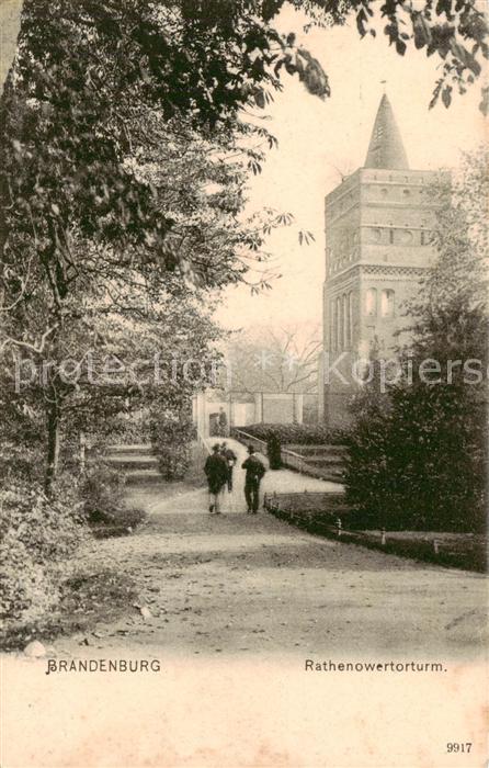 Brandenburg  Havel Rathenowertorturm