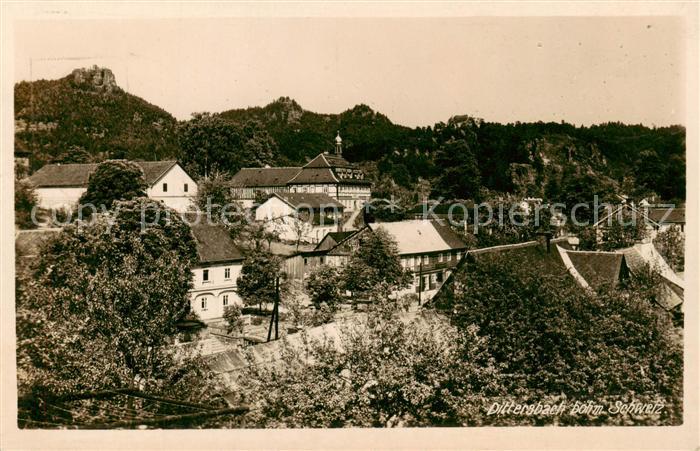 Dittersbach Duerrroehrsdorf Panorama