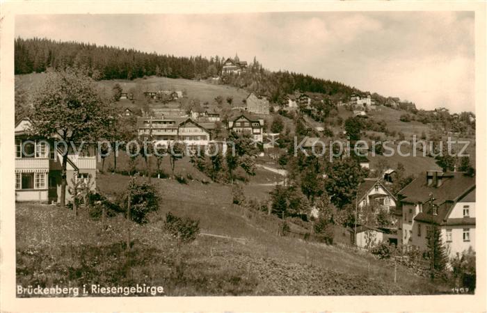 Brueckenberg Krummhuebel Riesengebirge PL Panorama