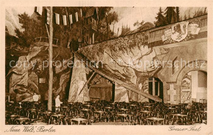 BERLIN  CITY Neue Welt Grosser Saal