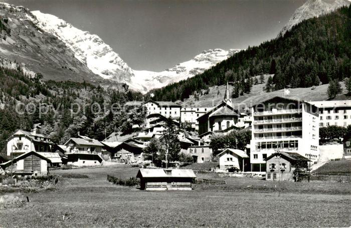 Leukerbad Loueche-les-Bains VS mit Balmhorn Gitzifurgge und Ferdenrothorn