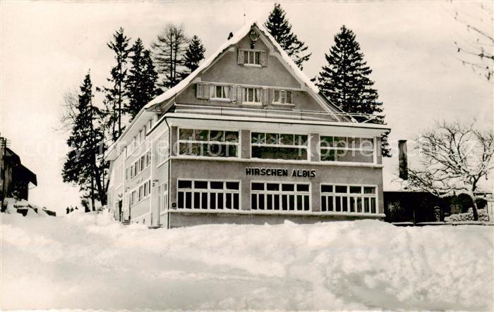 Albis ZH Hotel Hirschen im Winter