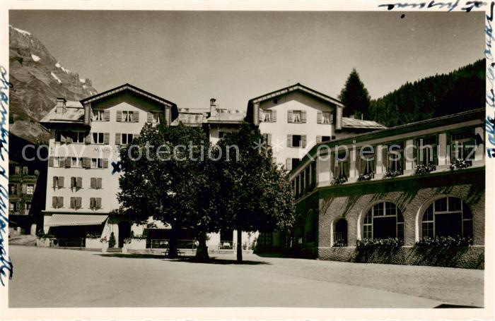 Loeche-les-Bains VS La Place et l’Hotel Maison Blanche