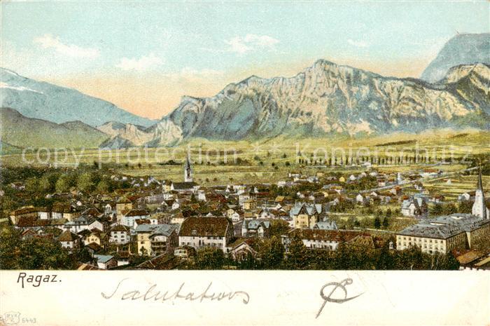 Ragaz Bad SG Panorama