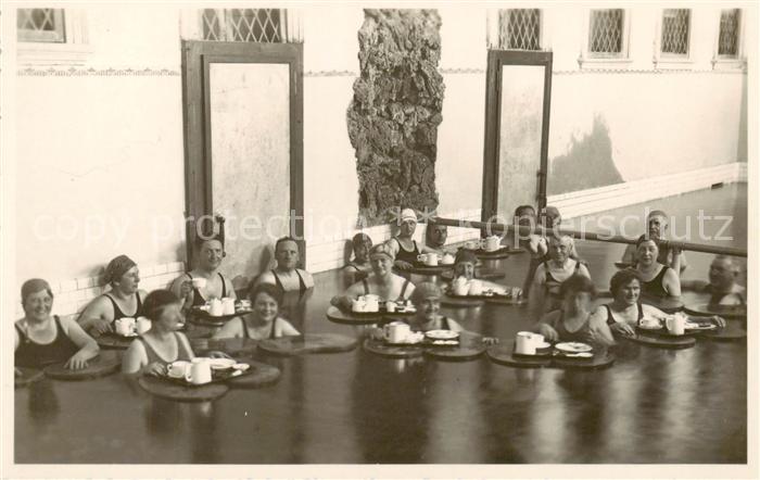 Loeche-les-Bains VS Kaffeekraenzchen im Bad