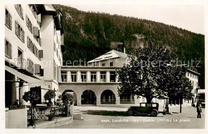 Loueche-les-Bains Leukerbad VS La place