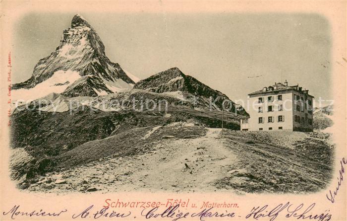 Schwarzsee Zermatt VS Schwarzsee Hotel mit Matterhorn