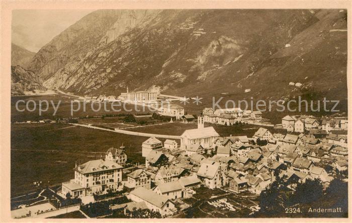 Andermatt UR Panorama