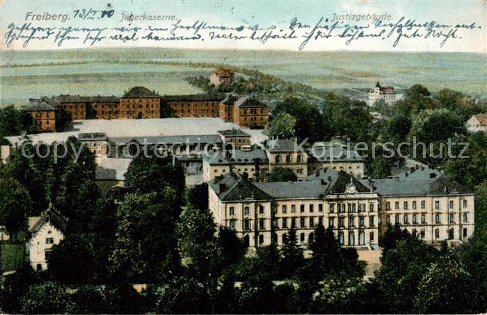 Freiberg  Sachsen Jaegerkaserne