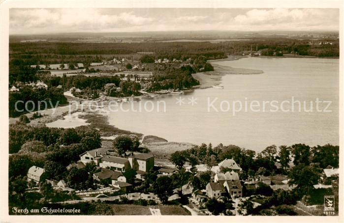 Ferch Fliegeraufnahme aus etwa 120 m Hoehe