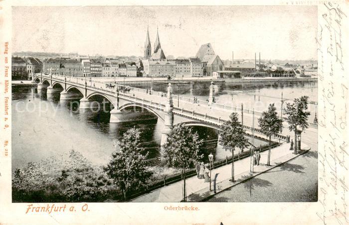 Frankfurt Oder Oderbruecke