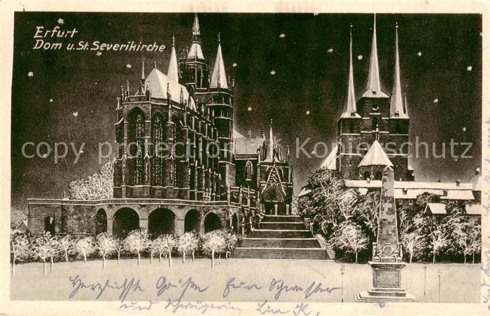 ERFURT  CITY Dom und St Severikirche