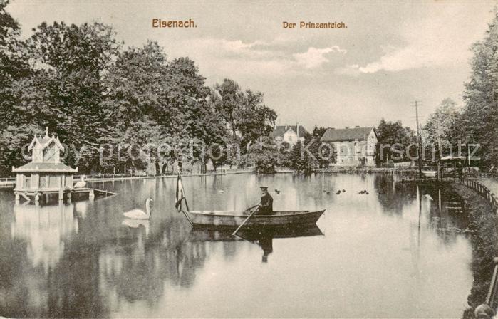 EISENACH Thueringen Der Prinzenteich
