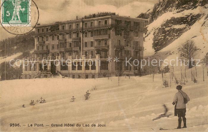 Le Pont VD Grand Hotel du Lac de Joux