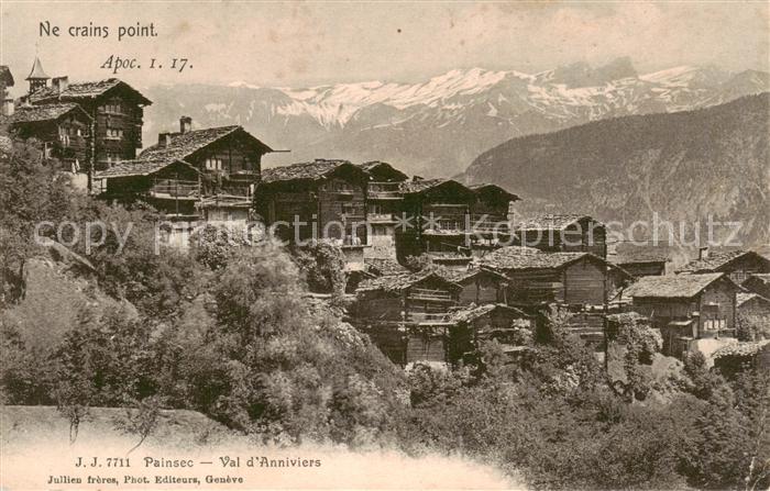 Painsec Anniviers Val d Anniviers Grimentz VS Ne crains point
