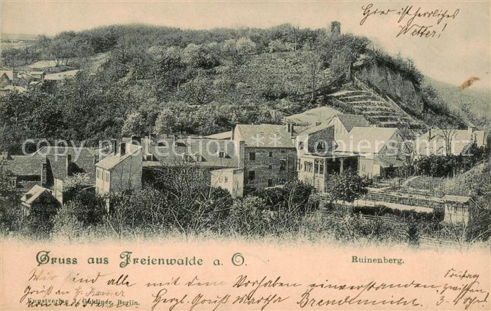 Freienwalde Bad Ruinenberg