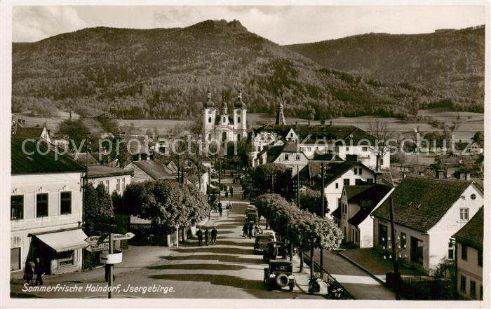 Haindorf Isergebirge Hejnice CZ Ortsansicht