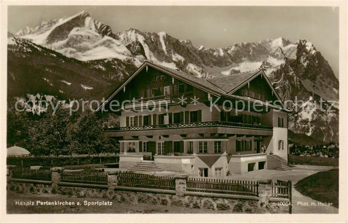 Partenkirchen Garmisch-Partenkirchen Hospiz Partenkirchen am Sportplatz