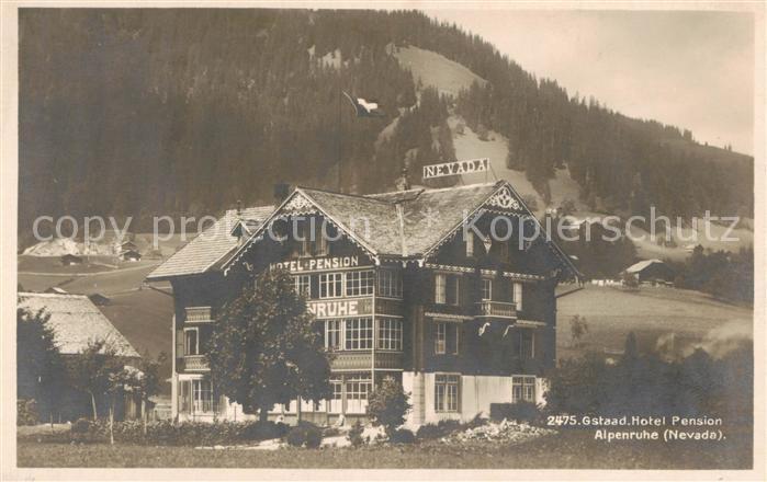 Gstaad BE Hotel Pension Alpenruhe Nevada
