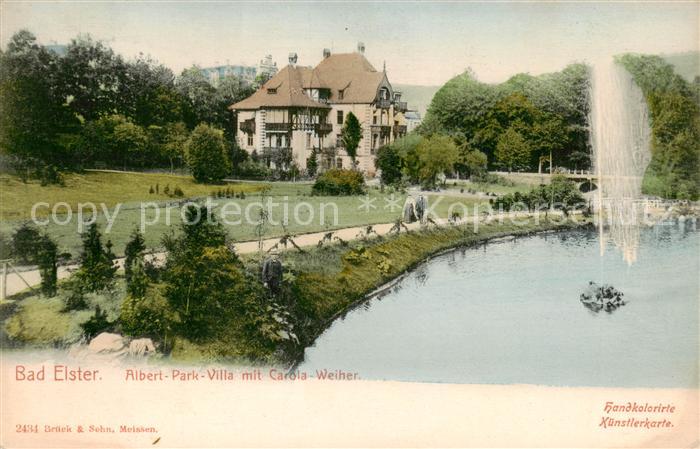 Bad Elster Albert Park Villa mit Carola Weiher