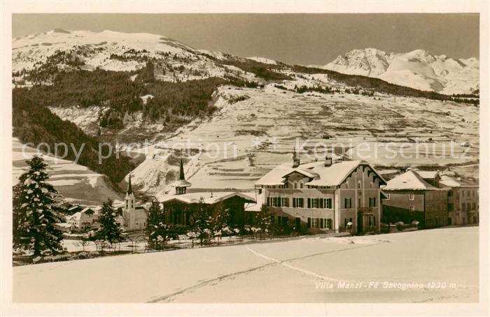 Savognin Savognino GR Villa Menzi Fe