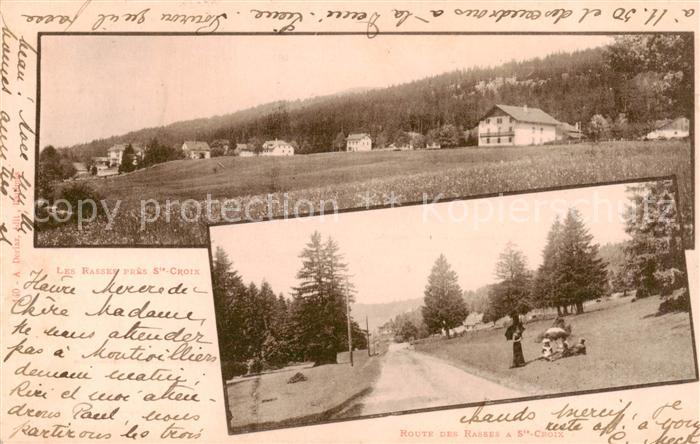 Les Rasses VD Panorama route des Rasses a Ste Croix