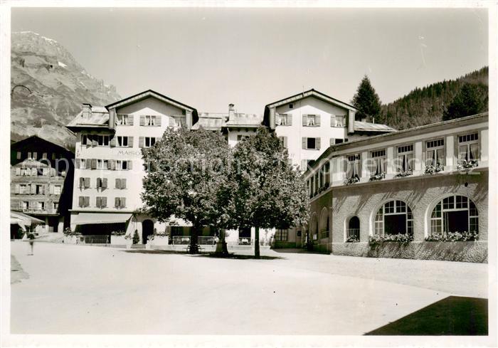 Leukerbad Loueche-les-Bains VS La Place et l’Hotel Maison Blanche
