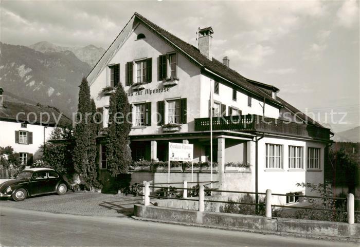 Maienfeld GR Hotel Alpenrose