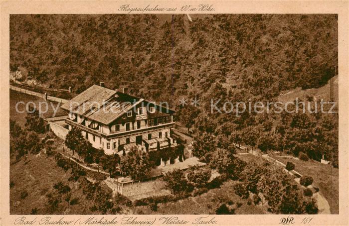 Bad Buckow Maerkische Schweiz Weisse Taube