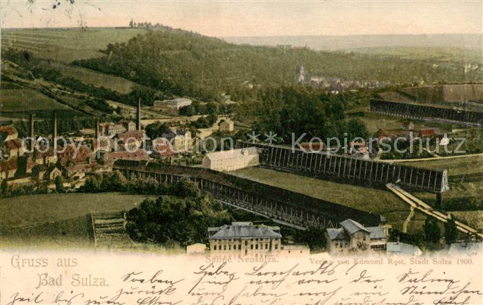 Bad Sulza Saline Neusulza Panroama